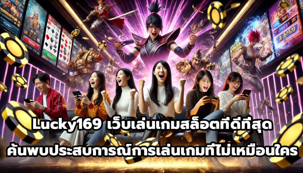 Lucky169 เว็บเล่นเกมสล็อตที่ดีที่สุด ค้นพบประสบการณ์การเล่นเกมออนไลน์ที่ไม่เหมือนใคร-3