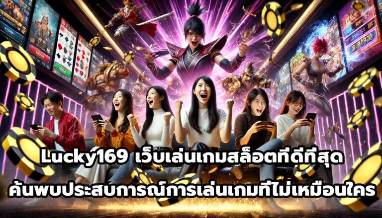 Lucky169 เว็บเล่นเกมสล็อตที่ดีที่สุด ค้นพบประสบการณ์การเล่นเกมออนไลน์ที่ไม่เหมือนใคร-3
