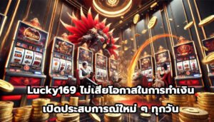 Lucky169 ไม่เสียโอกาสในการทำเงิน เปิดประสบการณ์ใหม่ๆ ทุกวัน-5