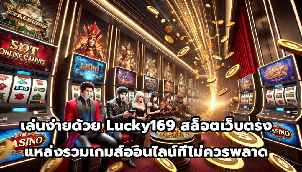เล่นง่ายด้วย Lucky169 สล็อตเว็บตรง แหล่งรวมเกมส์ออนไลน์ที่ไม่ควรพลาด-7